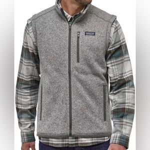 Patagonia Mens grey better sweater vest